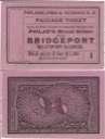 Philadelphia & Reading RR Ticket from 1893 or before.