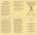 Bux-Mont Football Schedule 1963.