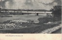 Postcard of the DeKalb Street Wooden Covered Bridge over the Schuylkill connecting Bridgeport to Norristown. Before 1928.