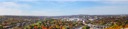 Panoramic view of King of Prussia looking west, taken November 2017. Available as a thank you for donation.