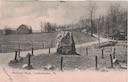 Gulph Mills (Gulf Mills) Stone Marker, c. 1905