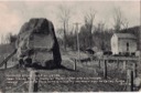 Postcard of the marker commemorating George Washington