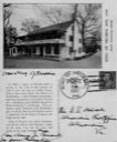 1938 postcard of the King of Prussia Inn. Mostly speculative and inaccurate historical information is given on the back.