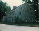 The King of Prussia Inn, stranded in the medial strip of US 202 in the 1980s.