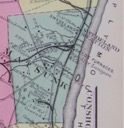 Matsunk and Swedeland, 1871 detail from the Hopkins Montgomery County Atlas.