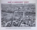 Aerial view of Bridgeport and Norristown, 1966.