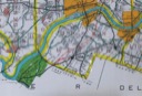 Upper Merion road map, 1966.