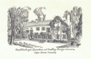 Muhlenberg Headquarters (Moore-Irwin House) illustration, 1956.