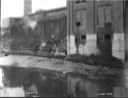 The back of the A. H. March Meat Packing Plant on the Schuylkill Canal in Bridgeport in 1928. (Courtesy of the Historical Collection of the Philadelphia Water Department.)