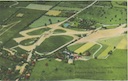 PA Turnpike Valley Forge Terminus colorized postcard, c. 1950.