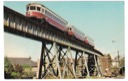 Red Arrow Bullet Train on the Bridgeport Trestle, November 1971.