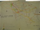 Road map for Upper Merion including proposed new roads and road improvements in 1958.