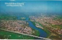 Schuylkill River Crossing Bridgeport and Norristown postcard c. 1980.