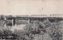 The Schuylkill River Bridge (Singing Bridge) from Betzwood to Port Kennedy, circa 1910.