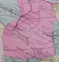Henderson Station and Gulf (Gulph) Mills 1871 detail from the Hopkins Montgomery County Atlas.