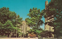 Washington Memorial Chapel and Bell Tower, Valley Forge postcard, c. 1960