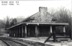 Valley Forge Train Station in disrepair, 1973.