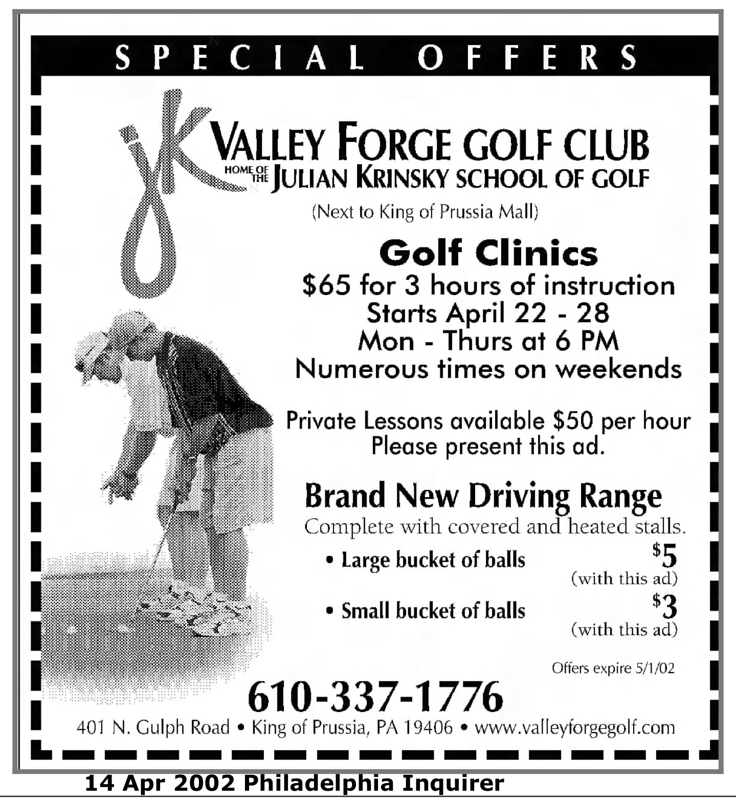 King of Prussia Historical Society Valley Golf Club